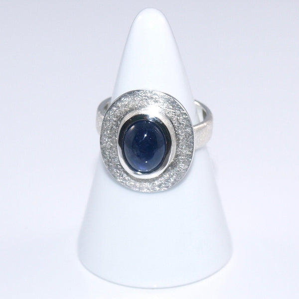 Wunderschöner blauer Iolith Ring